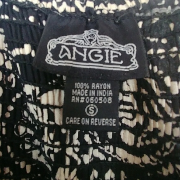 Convertable asymmetrical ethnic print midi dress - Picture 5 of 7